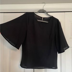 Mikarose black blouse